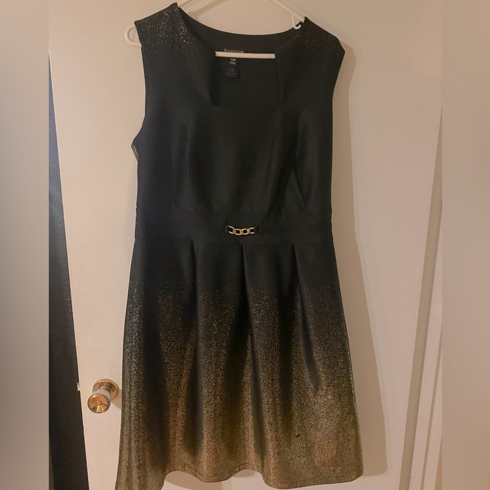 Black & Gold Dress